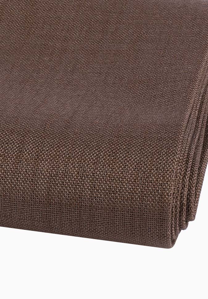 Tissu de rideau occultant d'aspect lin IFR, anti-boulochage de luxe en Polyester pur, 300CM