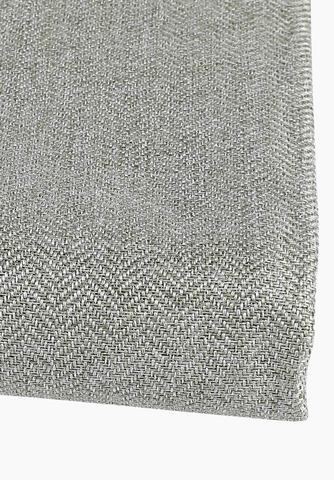 Tissu de rideau occultant ignifuge inhérent de style à chevrons PurePolyester